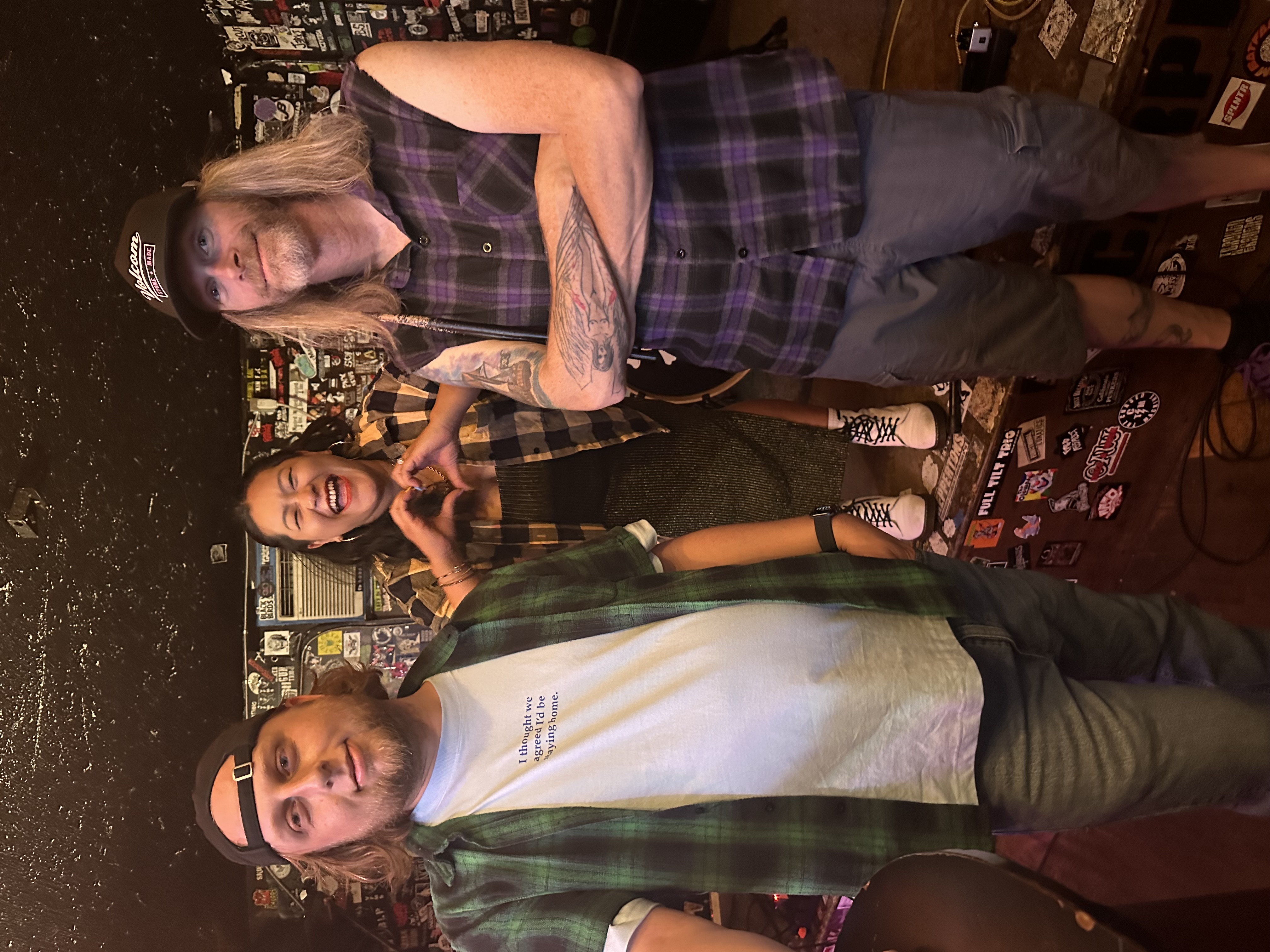 from left to right matt, nena, and curey