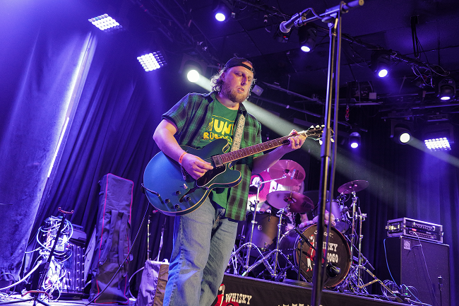 matt on guitar and vocals